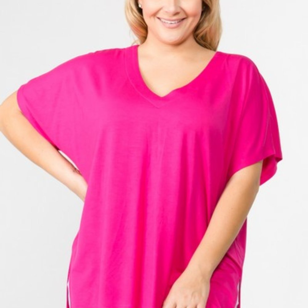 Light weight Beautiful V-neck top